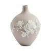 Wedgwood Magnolia Blossom Bud Vase - Mink In Pink