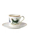 Wedgwood Mythical Creatures Coffee Cup And Saucer In White