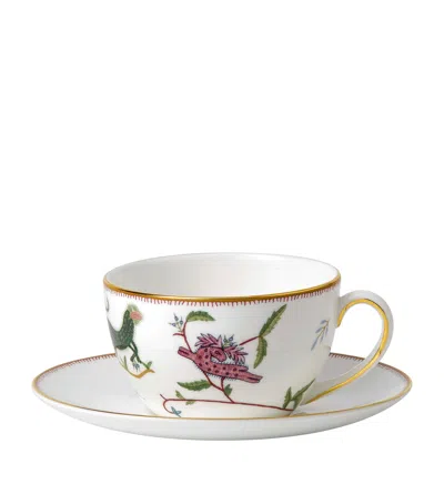 Wedgwood Mythical Creatures Teacup And Saucer In White