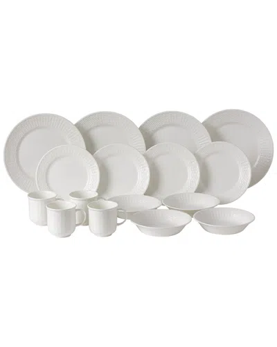 Wedgwood Nantucket 16pc Boxed Set In White