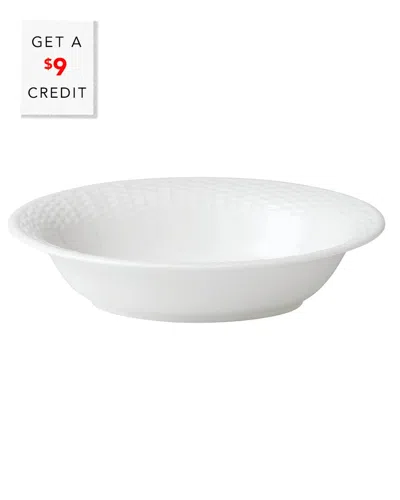 Wedgwood Nantucket Basket Open Vegetable Oval With $9 Credit