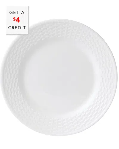 Wedgwood Nantucket Basket Salad Platewith $4 Credit In White