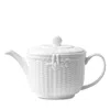 Wedgwood Dinnerware, Nantucket Basket Teapot In White
