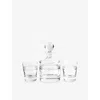 Wedgwood Neo Crystal Decanter And Tumbler Set