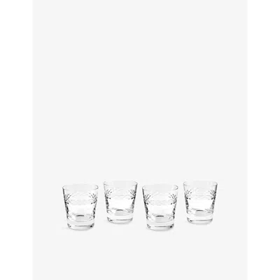 Wedgwood Neo Crystal Tumblers Set Of Four In Transparent
