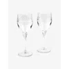 Wedgwood Neo Crystal Wine Glasses Set Of Two
