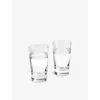 Wedgwood Set Of 2 Crystal Neo Highball Tumblers