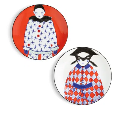 Wedgwood Nutcracker 8in Plate, Set Of 2