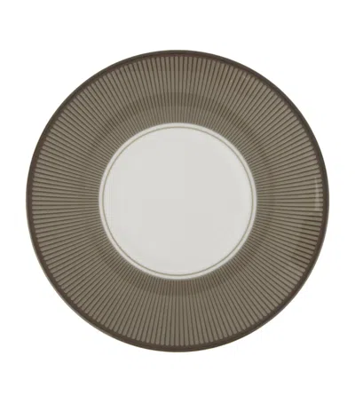 Wedgwood Parklands Coffee Saucer In Grey