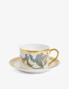 Wedgwood Phoenix Bone-china Teacup And Saucer
