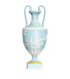 Wedgwood Phoenix Vase In Turquoise