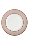 Wedgwood Red Splendor 22k Gold Accent Bone China Dinner Plate In Pink