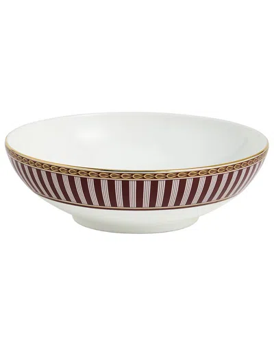 Wedgwood Red Splendor Cereal Bowl In White