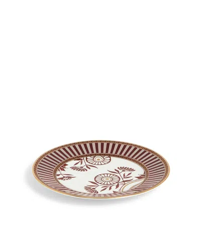 Wedgwood Red Splendour 8.1in Plate In Burgundy
