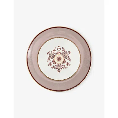 Wedgwood Red Splendour Bone-china Charger Plate 34cm In Brown