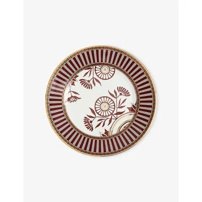 Wedgwood Red Splendour Bone-china Side Plate 20cm