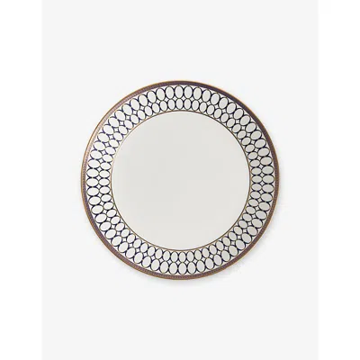 Wedgwood Renaissance Gold Bone-china Deep Plate 27cm In Brown