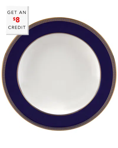 Wedgwood Renaissance Gold Rim Soup Bowlwith $8 Credit In Blue