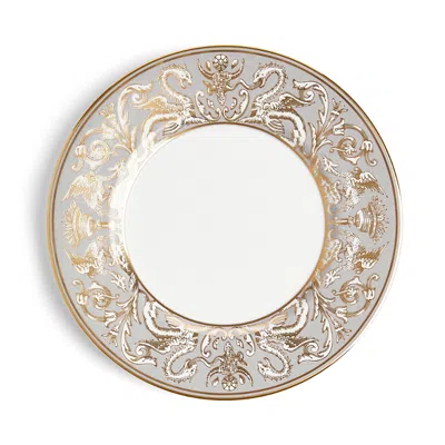 WEDGWOOD RENAISSANCE GREY ACCENT SALAD PLATE