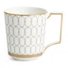 Wedgwood Renaissance Grey Mug 10 oz In Multi