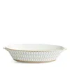 Wedgwood Renaissance Grey Open Oval Vegetable Dish In Multi
