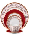 Wedgwood Renaissance Red 5-pc. Place Setting In No Color
