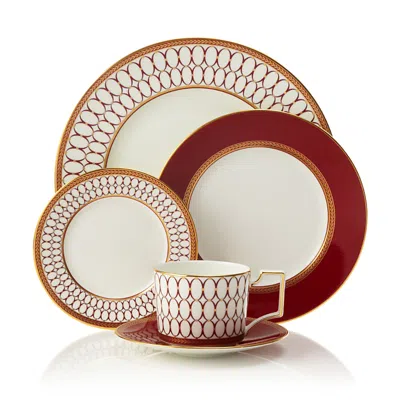 Wedgwood Renaissance Red 5-piece Place Setting