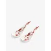 Wedgwood Renaissance Red Bone-china Chinese Soup Spoon