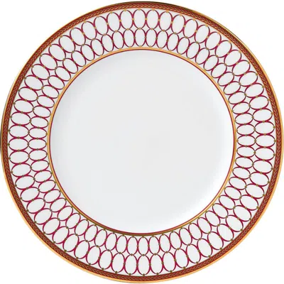 Wedgwood Renaissance Red Bone China Plate 27cm In No Color