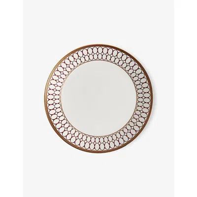 Wedgwood Renaissance Red Bone-china Deep Plate 27cm In Multi