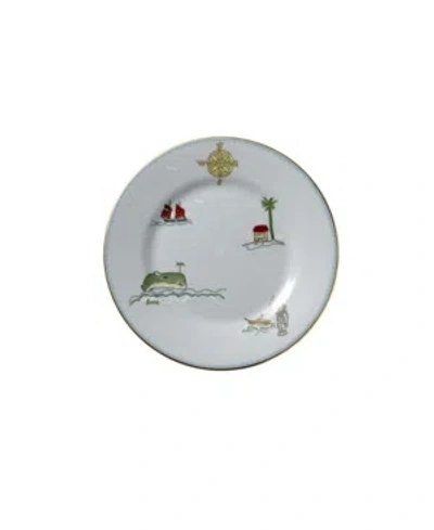 Wedgwood Sailors Farewell Salad Plate In Multi