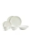 Wedgwood Gio Bone China Dinnerware 10-piece Set In White