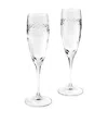 Wedgwood Set Of 2 Crystal Neo Champagne Flutes