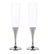 Wedgwood Set Of 2 Infinity Champagne Flutes