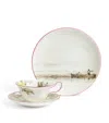Wedgwood Voyage Of The Beagle Galapagos Islands Plate, Teacup And Saucer Set