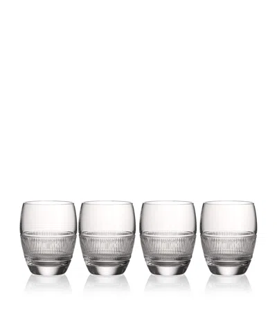 Wedgwood Set Of 4 Crystal Helia Tumblers In Multi