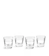 Wedgwood Set Of 4 Crystal Neo Tumblers In Clear