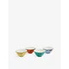 Wedgwood Sheila Bridges Harlem Toile De Jouy Bone-china Nibble Bowls Set Of Four
