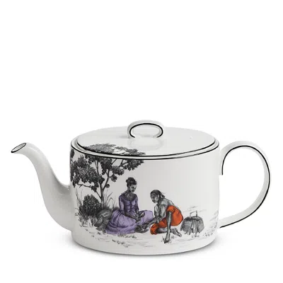 Wedgwood Sheila Bridges X  Picnic Teapot In Multi