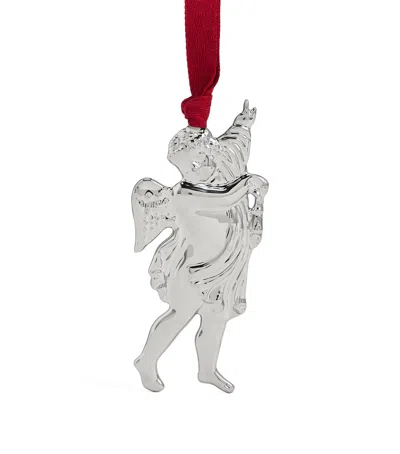 Wedgwood Silver Cherub Raphael Ornament
