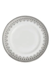 Wedgwood Silver Tonquin Bone China Plate In Multi