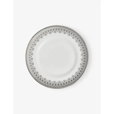 Wedgwood Silver Tonquin Bone-china Plate 27cm In White