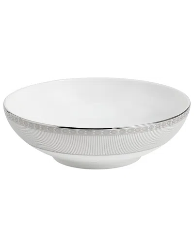 Wedgwood Silver Tonquin Cereal Bowl In White