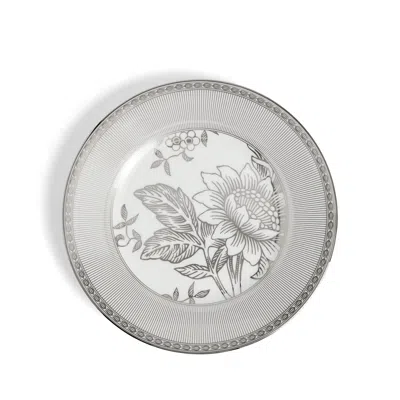 Wedgwood Silver Tonquin Plate 20.6cm 8.1in In Gray