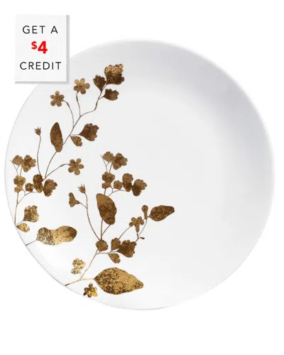 Wedgwood Vera Wang For  Jardin Salad Plate 8in With $4 Credit In White