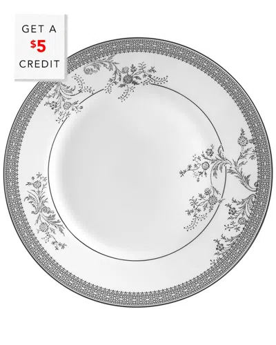 Wedgwood Vera Wang For  Lace Salad Plate 8in With $5 Credit In White