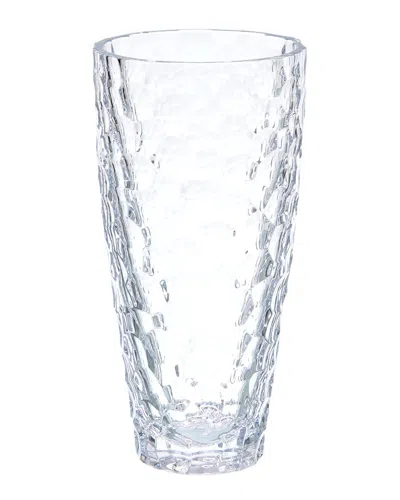 WEDGWOOD VERA WANG SEQUIN 9IN VASE