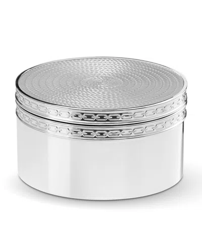 Wedgwood Vera Wang Silver Covered Box