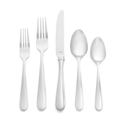 Wedgwood Vera Wang  Infinity 5-piece Place Setting In Silver