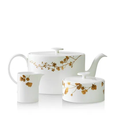 Wedgwood Vera Wang  Vera Jardin Beverage Set In White